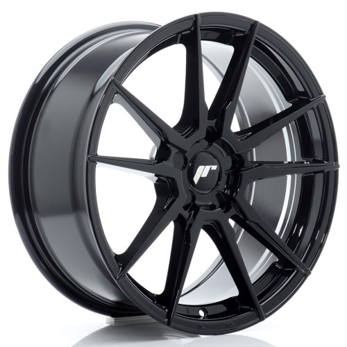 Cerchio in lega JR Wheels JR21 18x8,5 ET20-45 5H BLANK Glossy Black