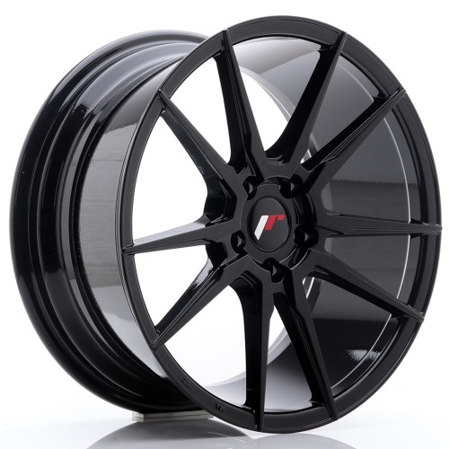 Cerchio in lega JR Wheels JR21 18x8,5 ET40 5x100 Glossy Black