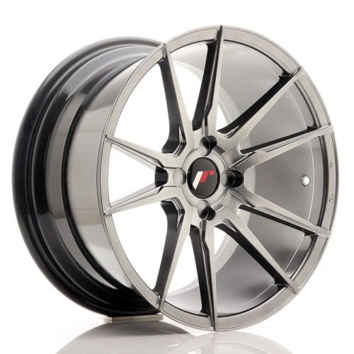 Cerchio in lega JR Wheels JR21 18x9,5 ET30-40 4H BLANK Hyper Black