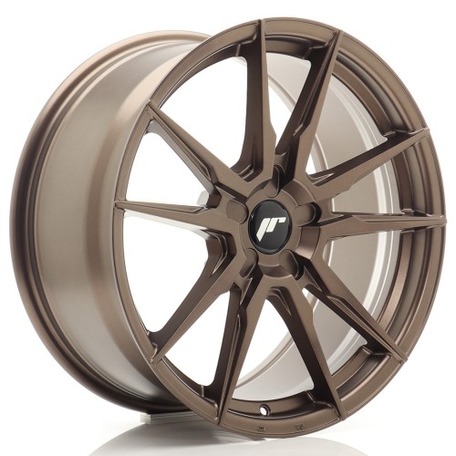 Cerchio in lega JR Wheels JR21 19x8 ET20-40 5H BLANK Matt Bronze