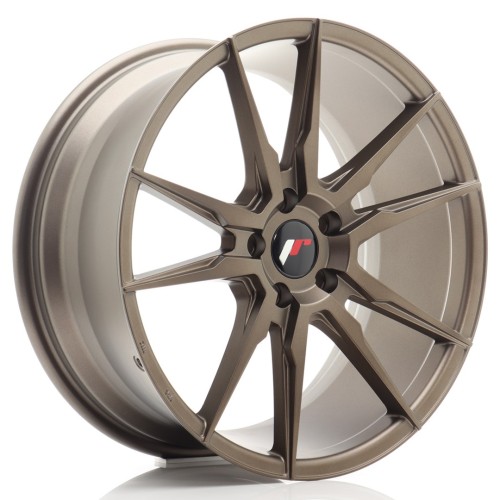 Cerchio in lega JR Wheels JR21 19x8,5 ET40 5x114,3 Matt Bronze