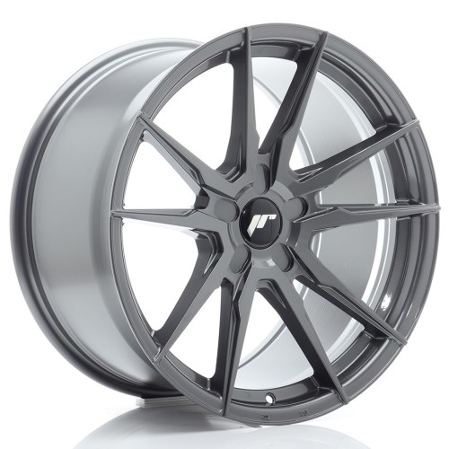 Cerchio in lega JR Wheels JR21 19x9,5 ET20-45 5H BLANK Hyper Gray