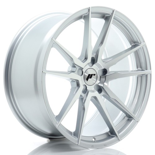 Cerchio in lega JR Wheels JR21 20x10 ET20-48 5H BLANK Silver Machined Face