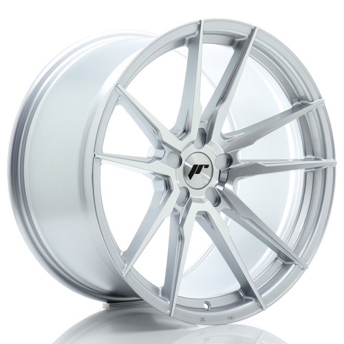 Cerchio in lega JR Wheels JR21 20x11 ET15-45 5H BLANK Silver Machined Face