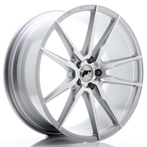 Cerchio in lega JR Wheels JR21 20x8,5 ET40 5x114,3 Silver Machined Face