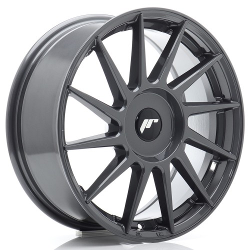 Cerchio in lega JR Wheels JR22 17x7 ET20-40 BLANK Hyper Gray