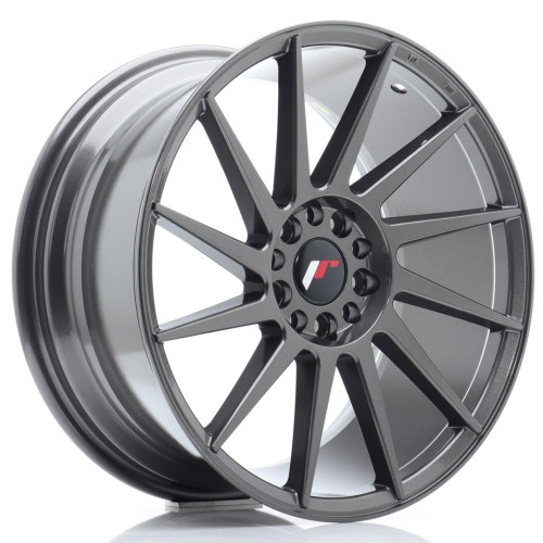 Cerchio in lega JR Wheels JR22 18x8,5 ET35 5x100/120 Hyper Gray