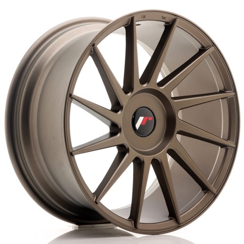 Cerchio in lega JR Wheels JR22 18x8,5 ET40 BLANK Matt Bronze