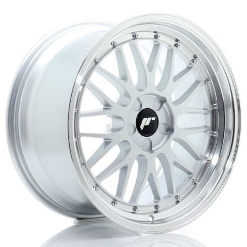 Cerchio in lega JR Wheels JR23 19x9,5 ET20-45 5H BLANK Hyper Silver w/Machined Lip