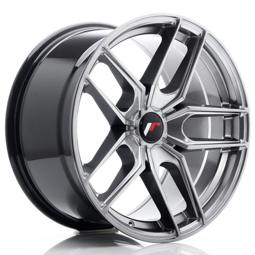 Cerchio in lega JR Wheels JR25 18x9,5 ET20-40 5H BLANK Hyper Black