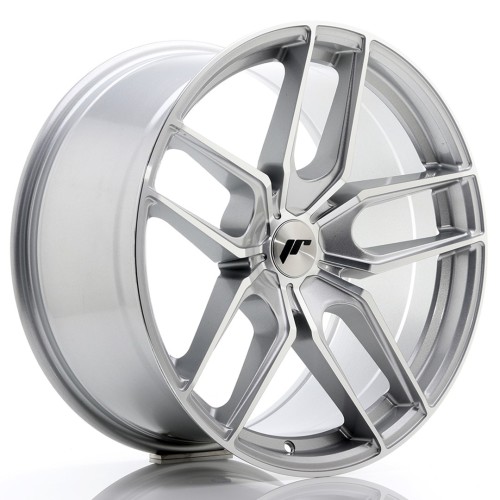 Cerchio in lega JR Wheels JR25 19x9,5 ET20-40 5H BLANK Silver Machined Face