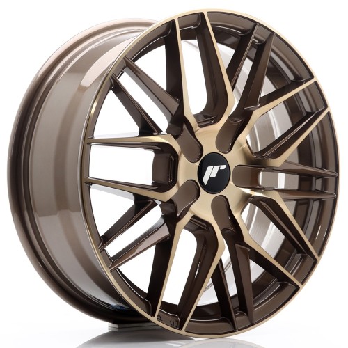 Cerchio in lega JR Wheels JR28 17x7 ET20-45 BLANK Platinum Bronze