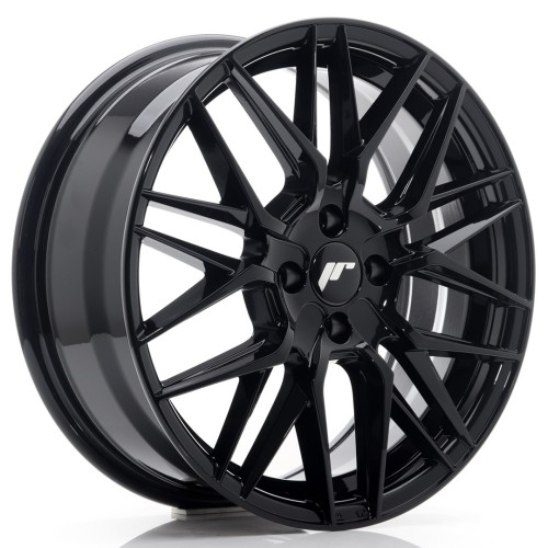 Cerchio in lega JR Wheels JR28 17x7 ET40 4x100 Glossy Black