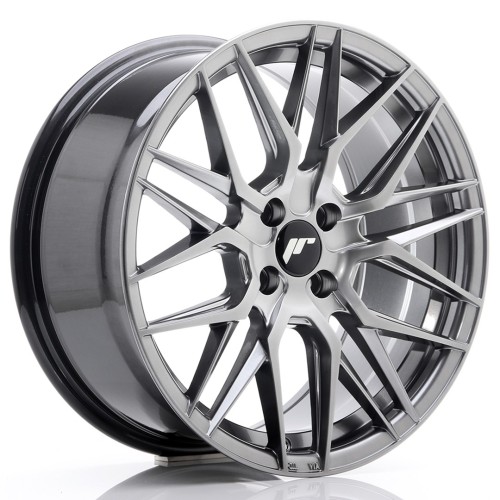 Cerchio in lega JR Wheels JR28 17x8 ET40 4x100 Hyper Black