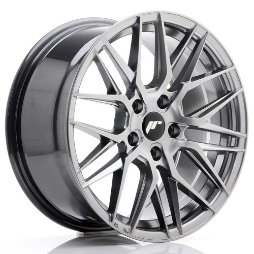 Cerchio in lega JR Wheels JR28 17x8 ET40 5x114,3 Hyper Black