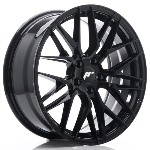 Cerchio in lega JR Wheels JR28 18x7,5 ET40 5x100 Gloss Black