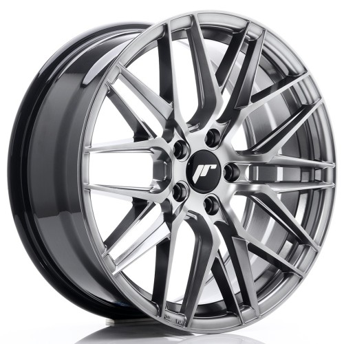 Cerchio in lega JR Wheels JR28 18x7,5 ET40 5x114,3 Hyper Black