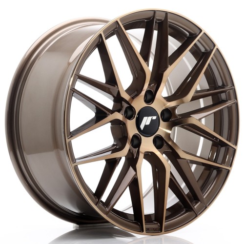 Cerchio in lega JR Wheels JR28 18x8,5 ET40 5x112 Platinum Bronze