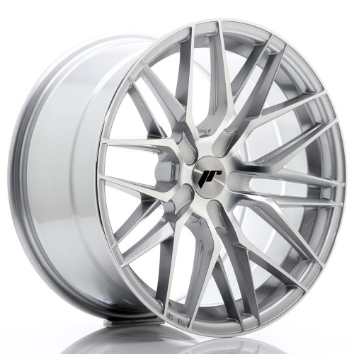 Cerchio in lega JR Wheels JR28 18x9,5 ET20-40 5H BLANK Silver Machined Face