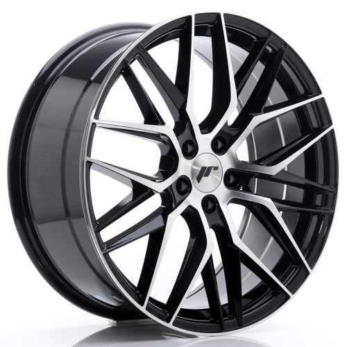 Cerchio in lega JR Wheels JR28 20x8,5 ET40 5x108 Gloss Black Machined Face