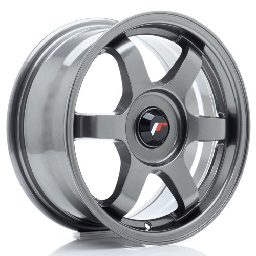 Cerchio in lega JR Wheels JR3 15x7 ET25-42 BLANK Gun Metal