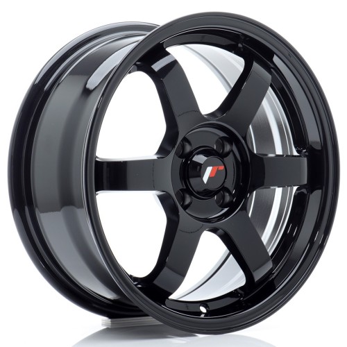 Cerchio in lega JR Wheels JR3 16x7 ET25 4x100 Gloss Black