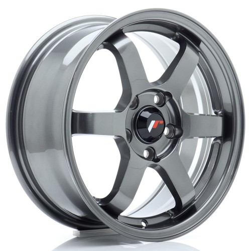 Cerchio in lega JR Wheels JR3 16x7 ET40 4x100 Gun Metal