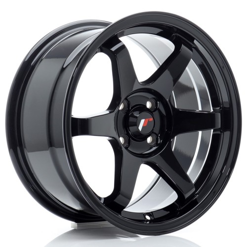 Cerchio in lega JR Wheels JR3 16x8 ET25 4x100 Gloss Black