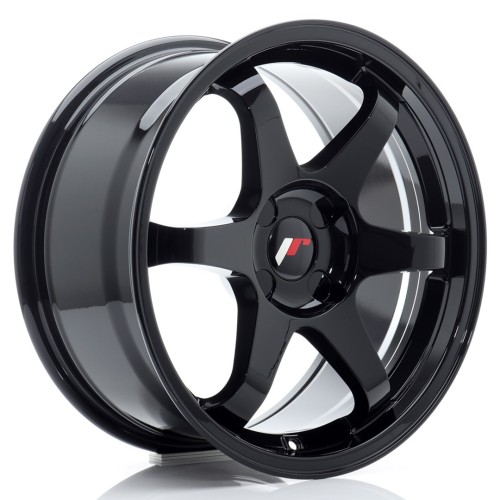 Cerchio in lega JR Wheels JR3 17x8 ET20-35 4H BLANK Gloss Black