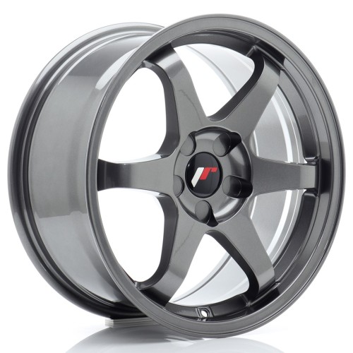 Cerchio in lega JR Wheels JR3 17x8 ET20-35 5H BLANK Gun Metal