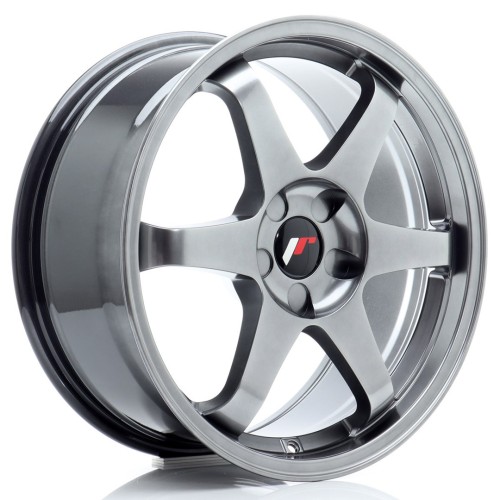 Cerchio in lega JR Wheels JR3 18x8 ET20-45 5H BLANK Hyper Black