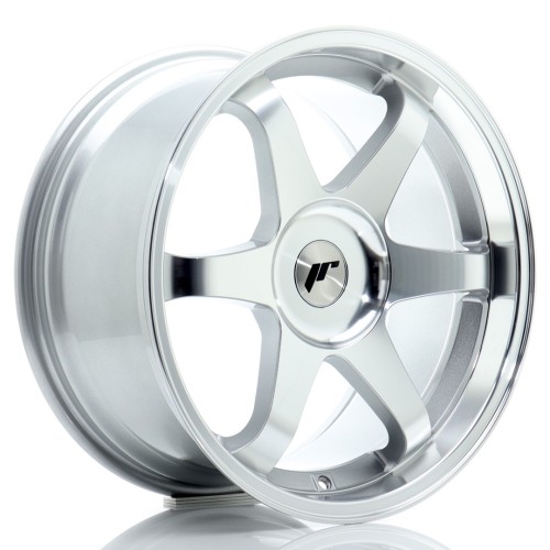 Cerchio in lega JR Wheels JR3 18x9 ET15-40 BLANK Silver Machined Face