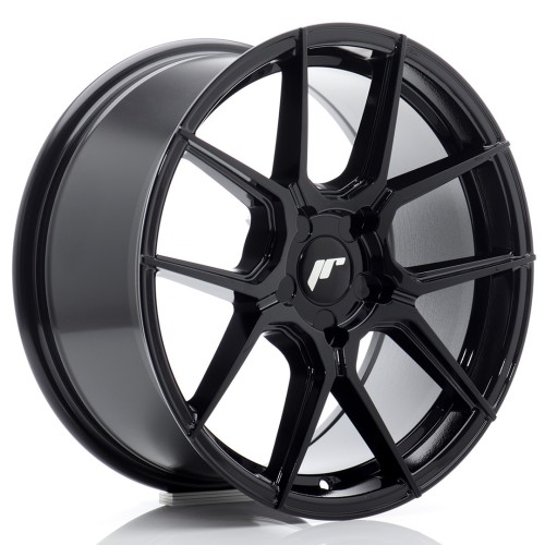 Cerchio in lega JR Wheels JR30 17x8 ET20-40 5H BLANK Gloss Black