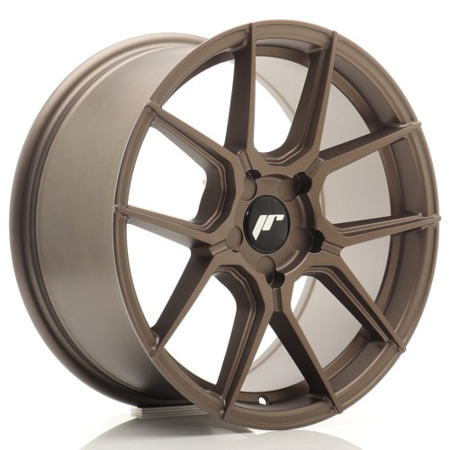 Cerchio in lega JR Wheels JR30 17x8 ET20-40 5H BLANK Matt Bronze