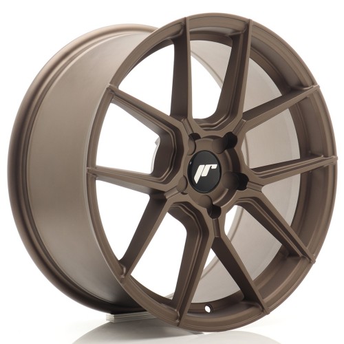 Cerchio in lega JR Wheels JR30 18x8 ET20-40 5H BLANK Matt Bronze