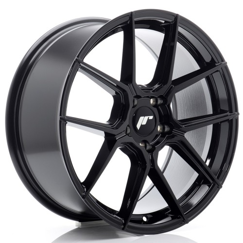 Cerchio in lega JR Wheels JR30 18x8,5 ET45 5x112 Gloss Black