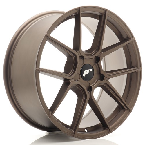 Cerchio in lega JR Wheels JR30 19x8 ET20-40 5H BLANK Matt Bronze