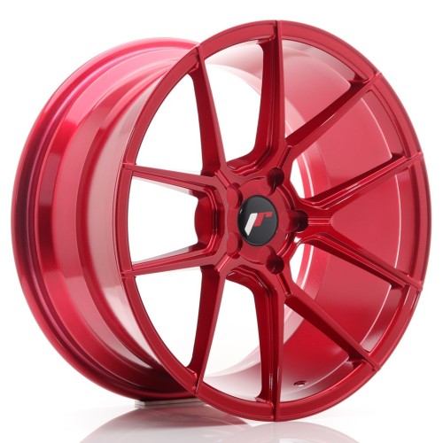 Cerchio in lega JR Wheels JR30 19x9,5 ET20-40 5H BLANK Platinum Red