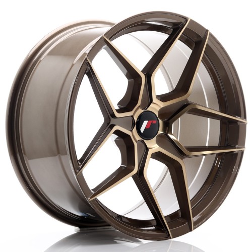 Cerchio in lega JR Wheels JR34 19x9,5 ET20-40 5H BLANK Platinum Bronze