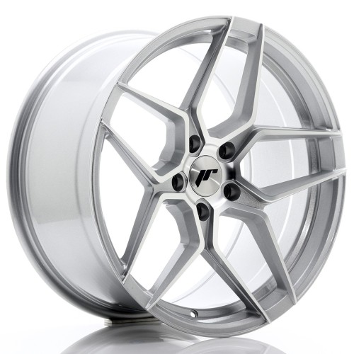 Cerchio in lega JR Wheels JR34 19x9,5 ET35 5x120 Silver Machined Face