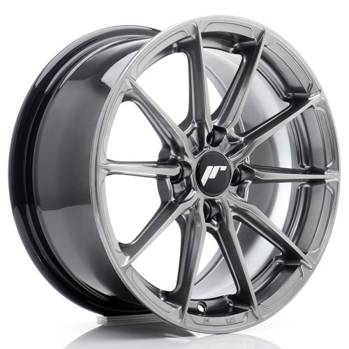 Cerchio in lega JR Wheels JR37 15x7 ET38 4x100 Hyper Black