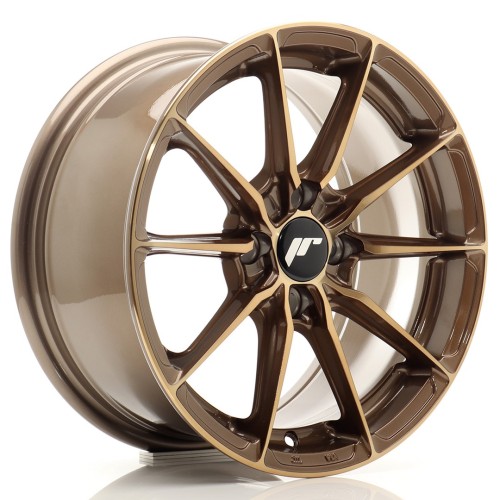 Cerchio in lega JR Wheels JR37 15x7 ET38 4x100 Platinum Bronze