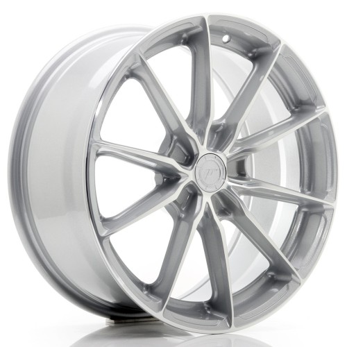 Cerchio in lega JR Wheels JR37 18x8 ET20-45 5H BLANK Silver Machined Face