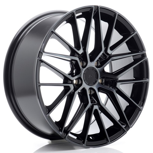 Cerchio in lega JR Wheels JR38 18x8 ET42 5x112 Black Machined w/Tinted Face