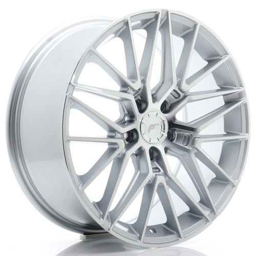 Cerchio in lega JR Wheels JR38 18x8 ET42 5x112 Silver Machined Face