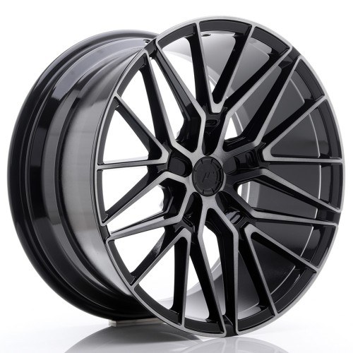 Cerchio in lega JR Wheels JR38 20x10 ET20-45 5H BLANK Black Brushed w/Tinted Face