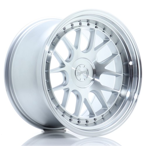 Cerchio in lega JR Wheels JR40 18x10,5 ET15-22 5H BLANK Silver Machined Face