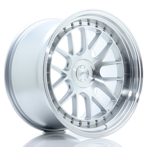 Cerchio in lega JR Wheels JR40 19x11 ET15-22 5H BLANK Silver Machined Face