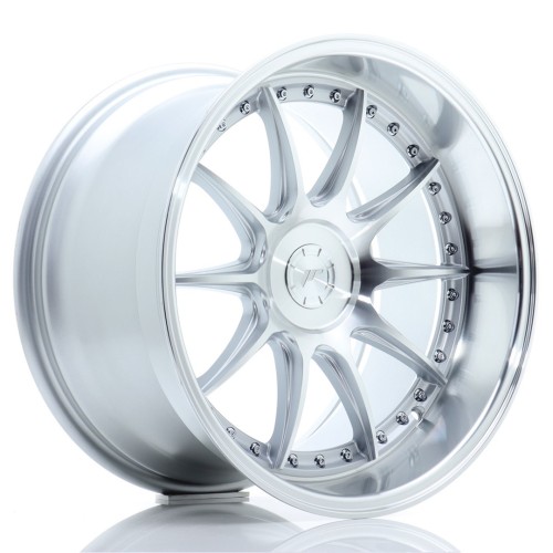 Cerchio in lega JR Wheels JR41 18x10,5 ET15-25 5H BLANK Silver Machined Face