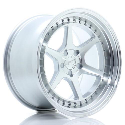 Cerchio in lega JR Wheels JR43 18x10,5 ET15-22 5H BLANK Silver w/Machined Face